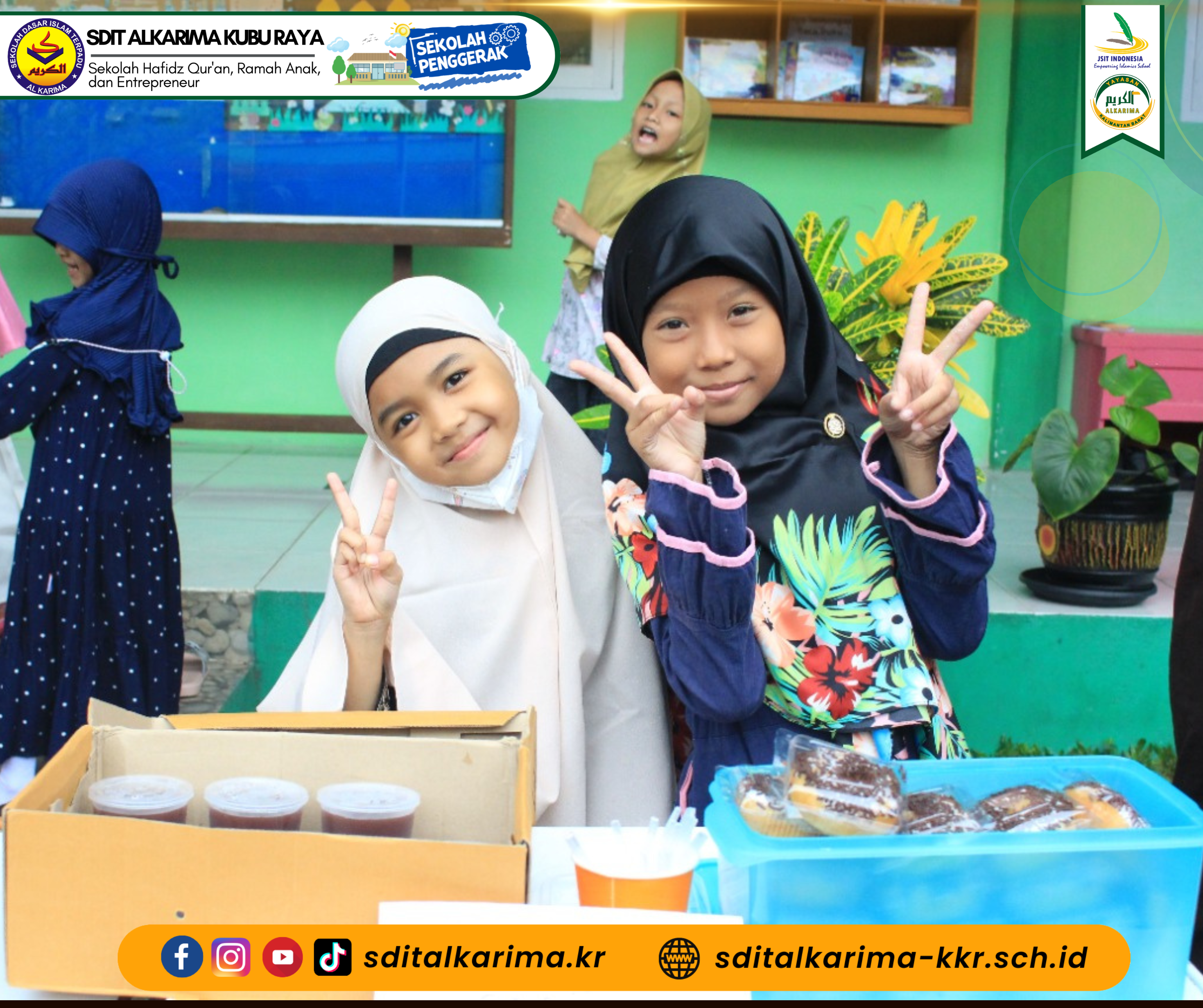 MARKET DAY SDIT ALKARIMA