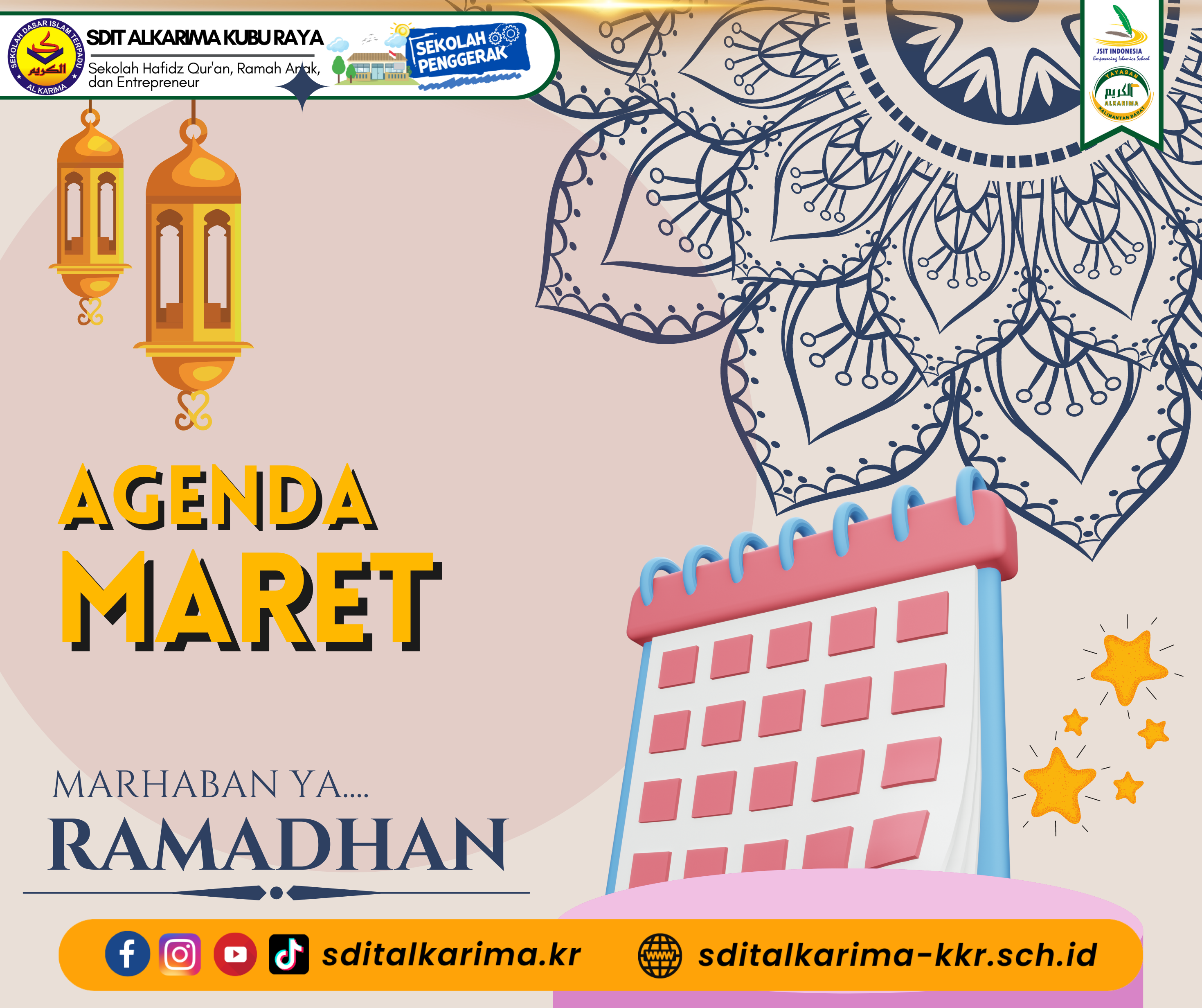 Agenda FEBRUARI 2023 SDIT ALKARIMA