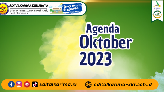 AGENDA BULAN OKTOBER